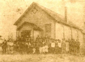 Angel Visit Baptist Church in Mount Royal NJ circa 1904