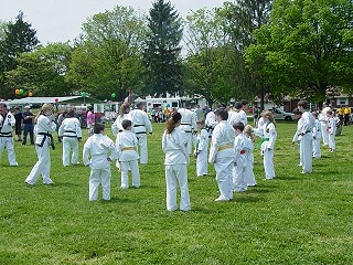 Karate Demonstration - East Greenwich Day - May 2004