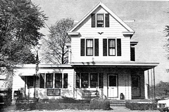 Mickleton Post Office at Edna Thompson's home on King's Highway 