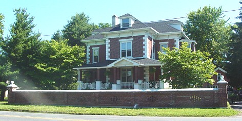 Front Viiew of the George H. Grandfield House in Clarksboro NJ - 2004