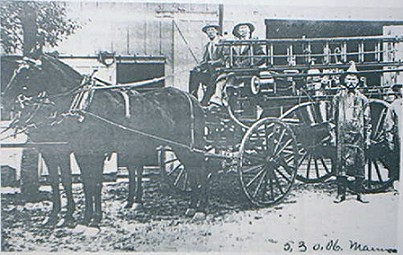 Clarksboro NJ's first fire engine