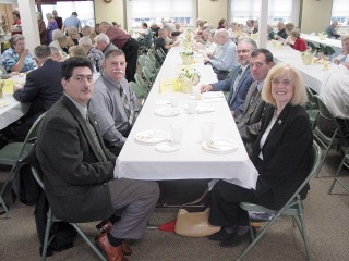 Guests and Speakers at the Seniors Breakfast