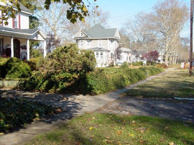 Probable location of the Mickleton Toll Gate (photo taken November 2004) on King's Highway in the Mickleton section of East Greenwich NJ