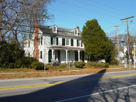former Library and Engle home Clarksboro NJ