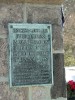 Commemorative Sign at Wenonah Park, Wenonah NJ