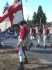 British soldier re-enactors at Red Bank Battlefield