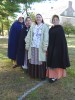 Colonial women re-enactors