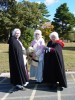 Colonial women re-enactors